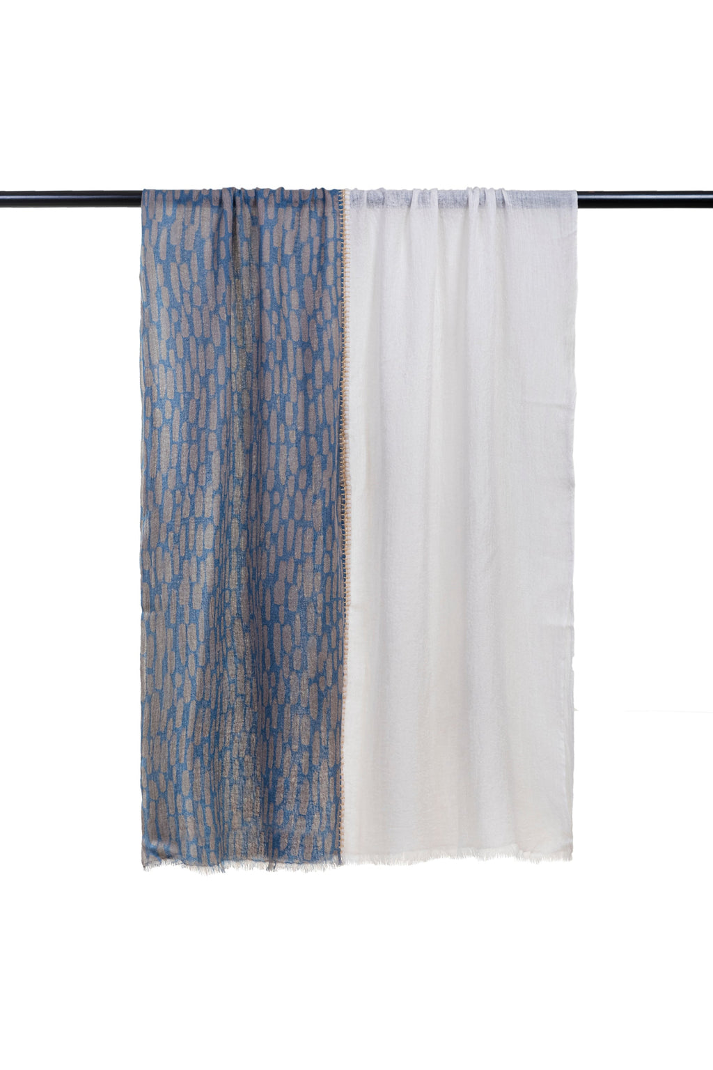 Double Layered Stole Printed Scarf Ali