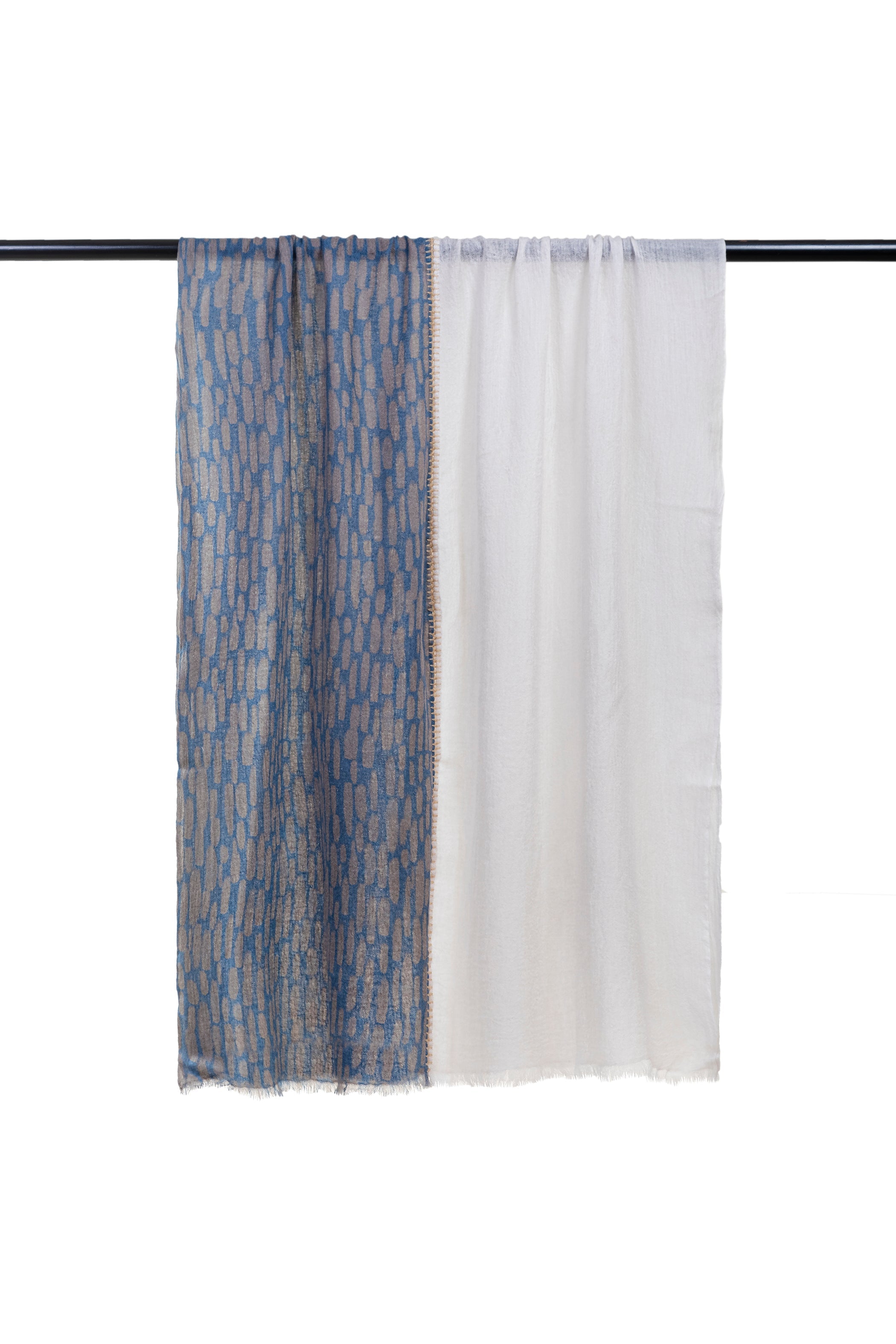 Double Layered Stole Printed Scarf Ali