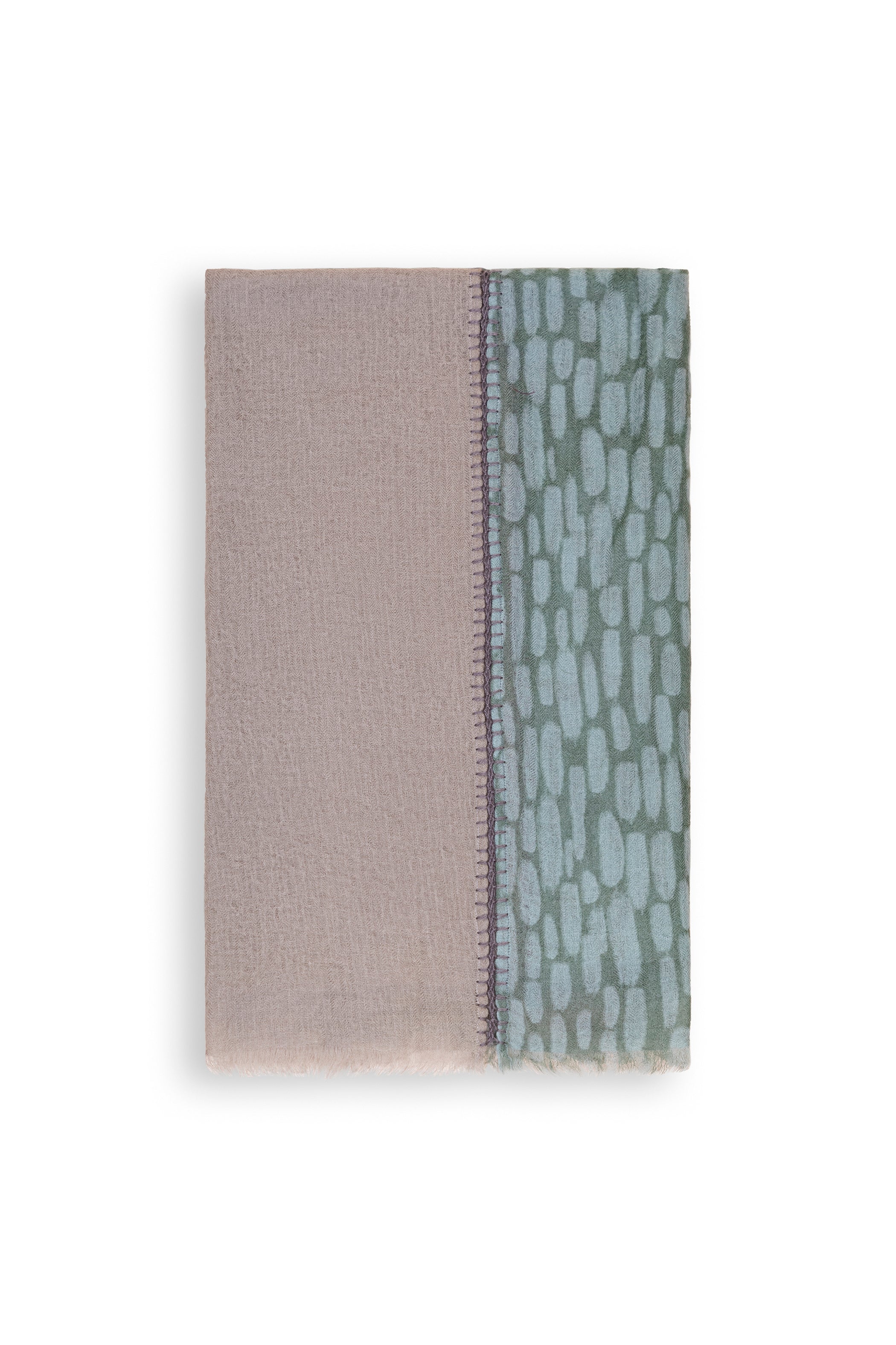 Double Layered Stole Printed Scarf Ali