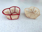 Heart Woven Basket