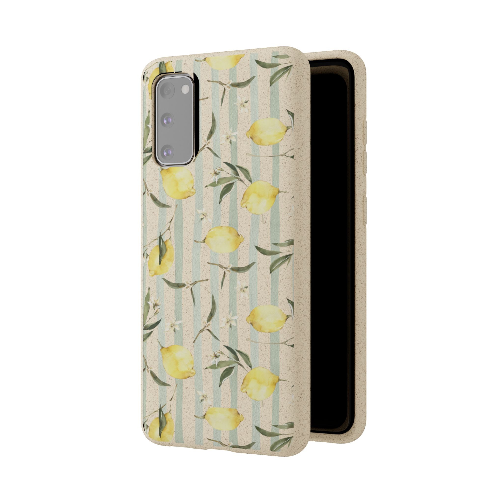 Plant based, biodegradable phone case - When life gives you lemons