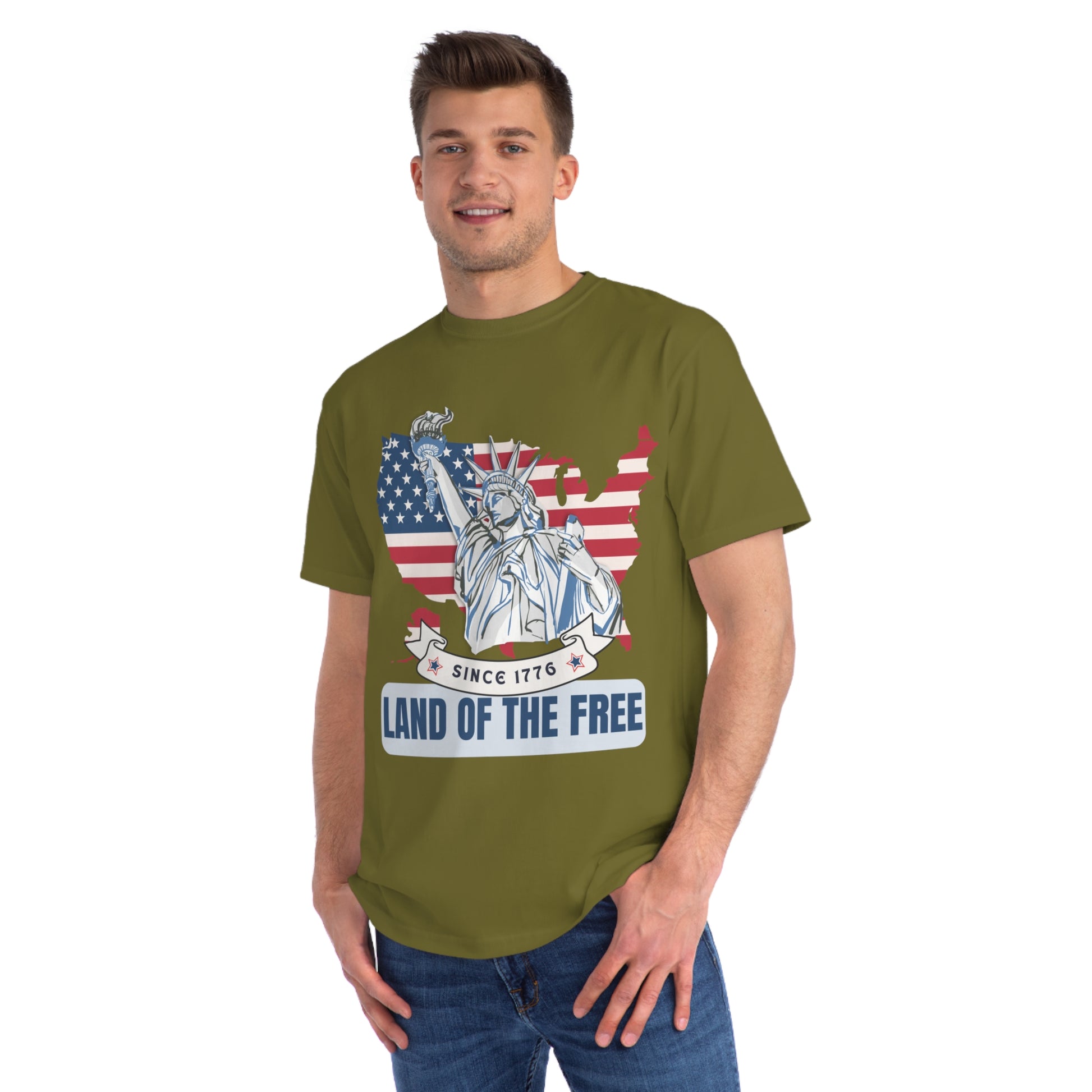 Organic Men's T-shirt - Land of The Free