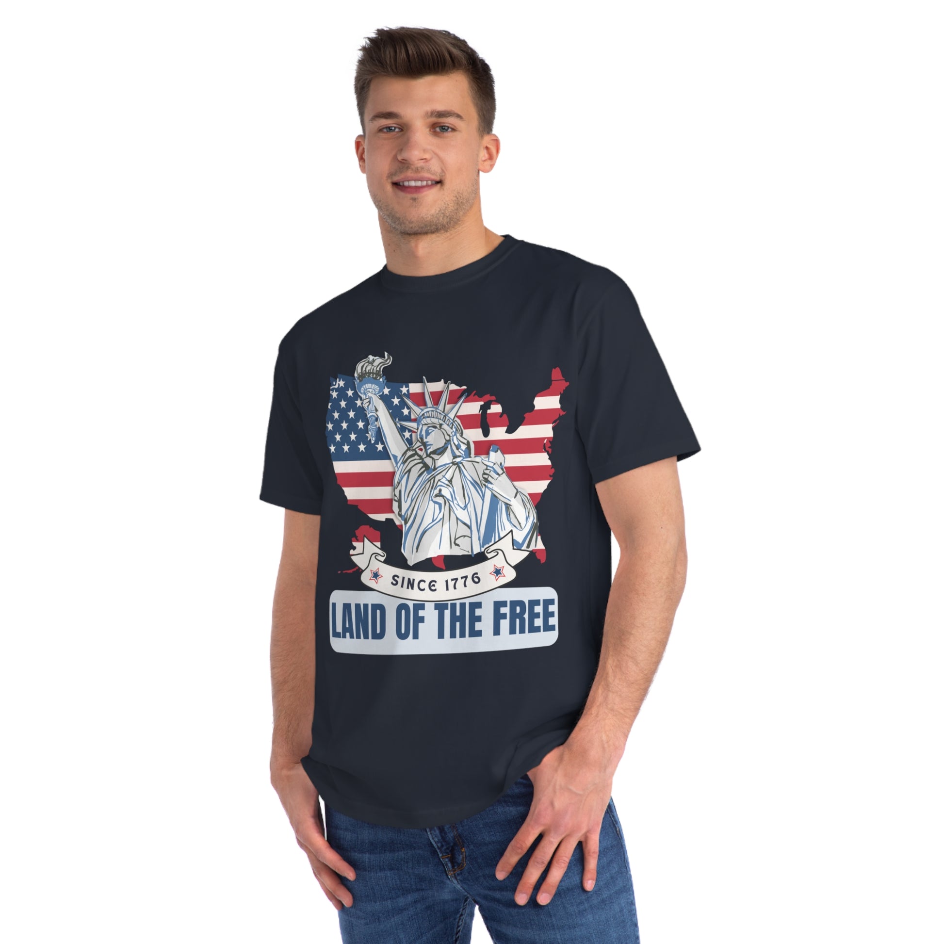 Organic Men's T-shirt - Land of The Free