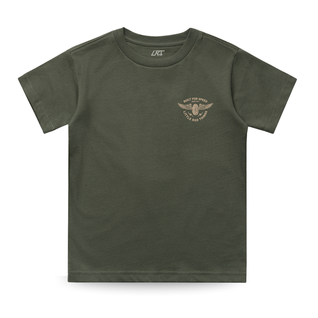 THE WINGED MECHANIC TEE - CYPRESS