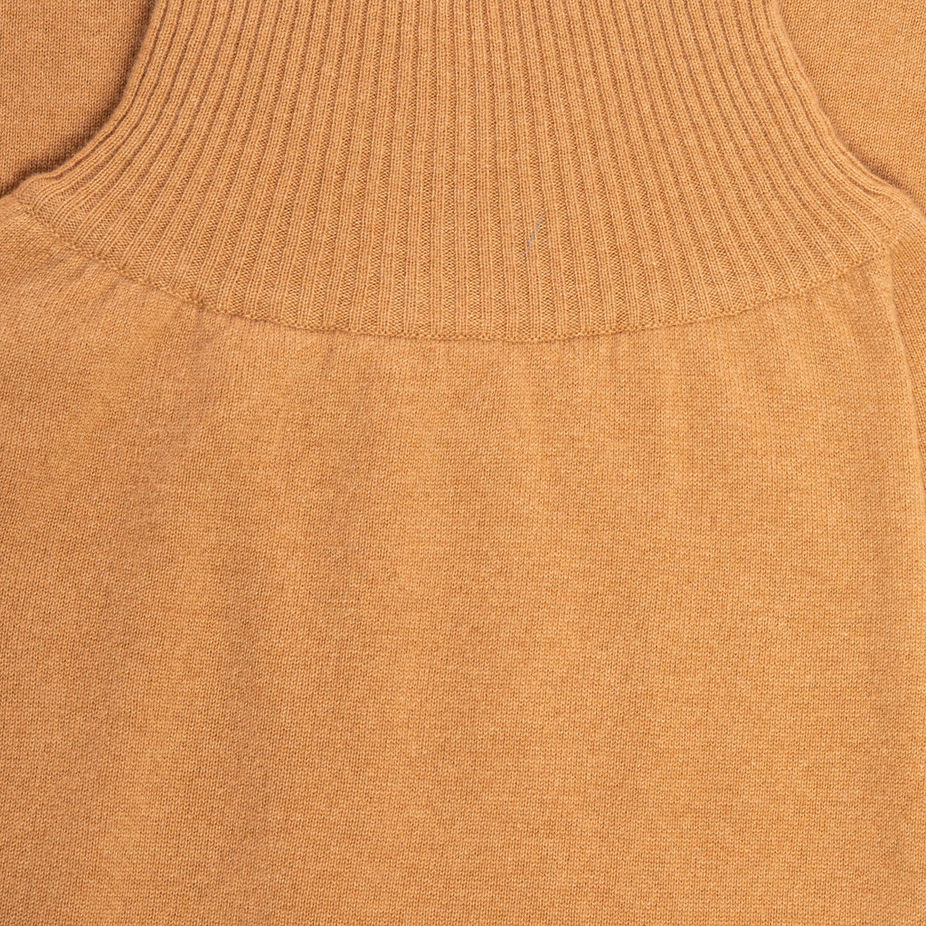 Spinel High Neck Knitted Cape