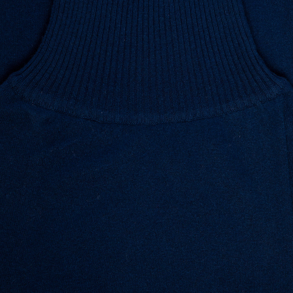 Spinel High Neck Knitted Cape