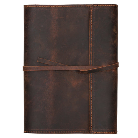 Broomfield Handcrafted Leather Diary Cover - The Peony Haus