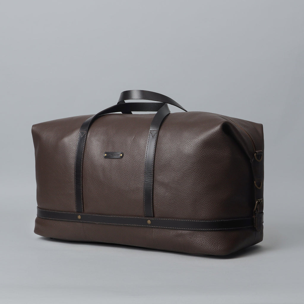 Runway Leather Travel Bag - The Peony Haus