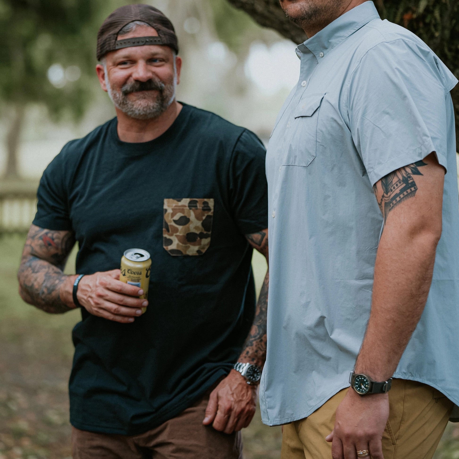 Camo Pocket Tee