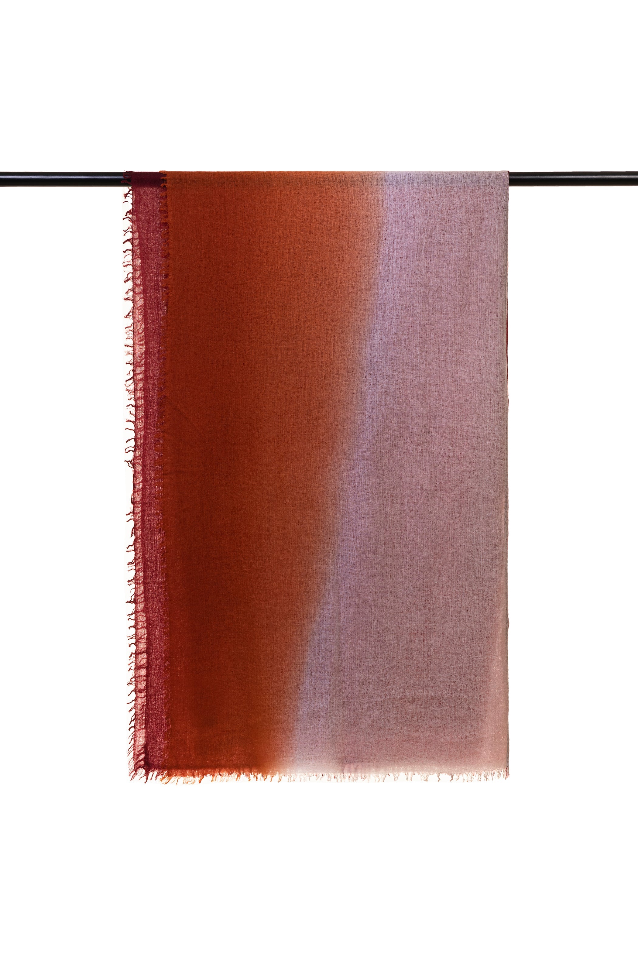 Ombre Double Layered Baby Wool Scarf