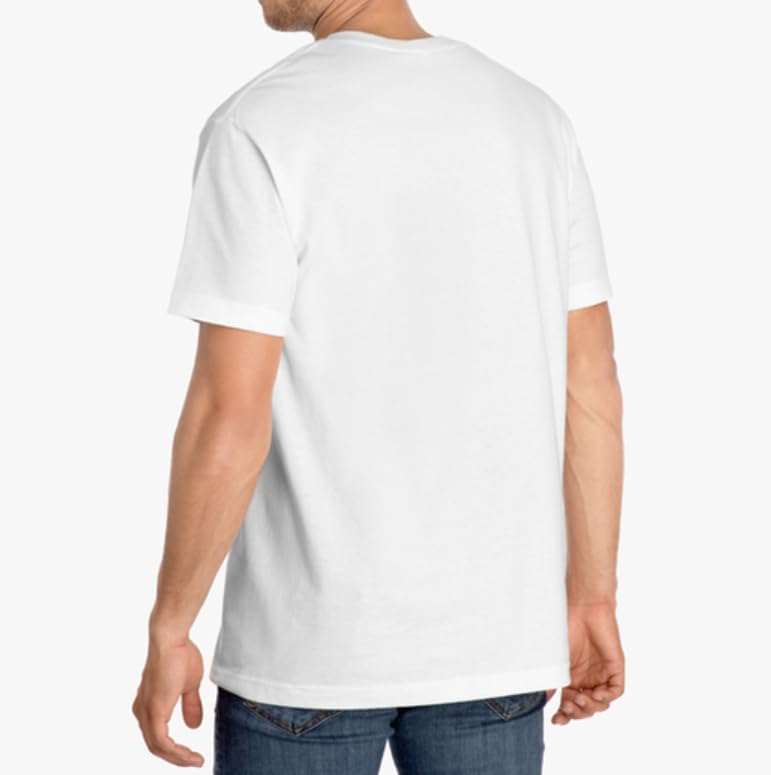 100% Pure Cotton T-Shirt (3-Pack) – Unisex Classic Crew Neck Tee for