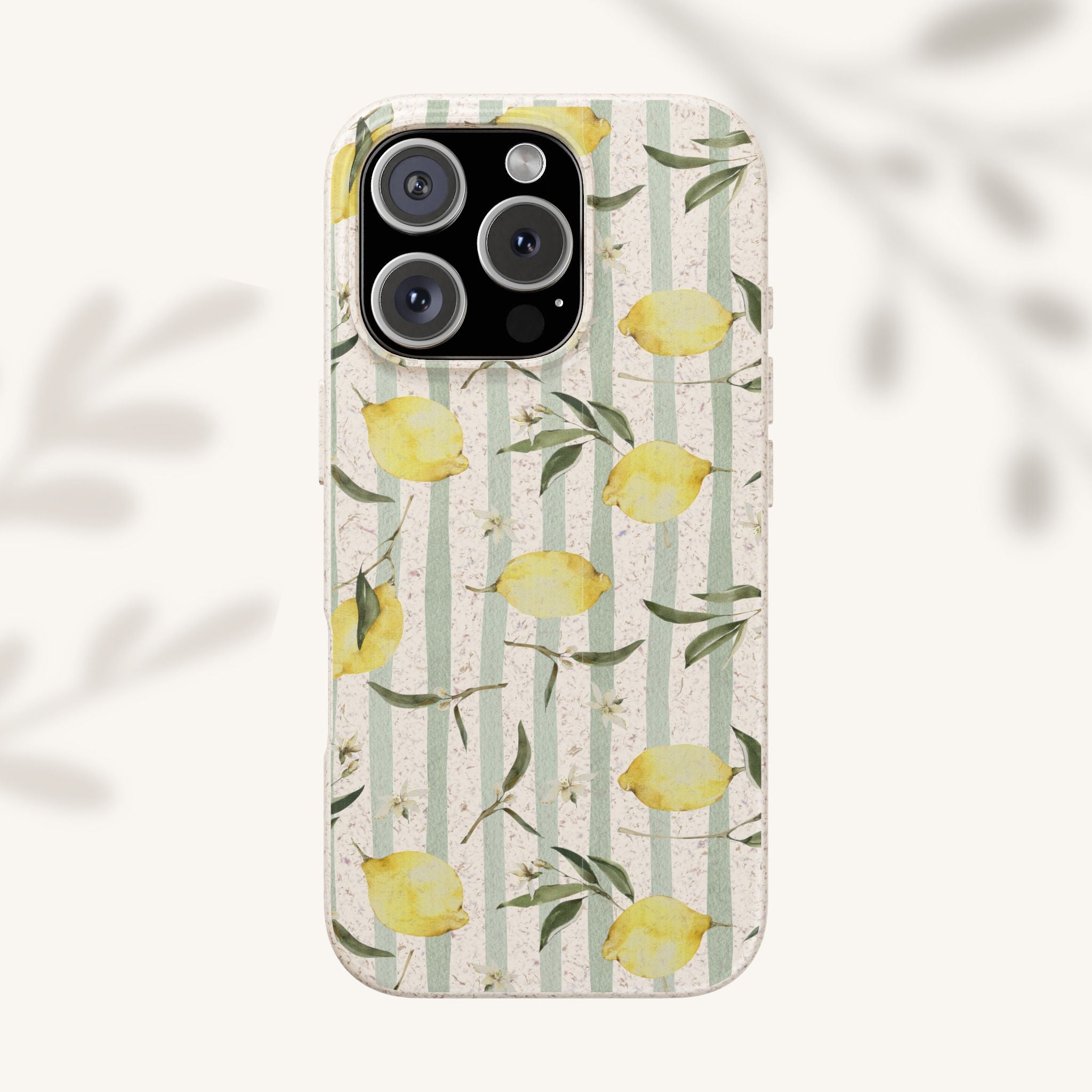 Plant based, biodegradable phone case - When life gives you lemons