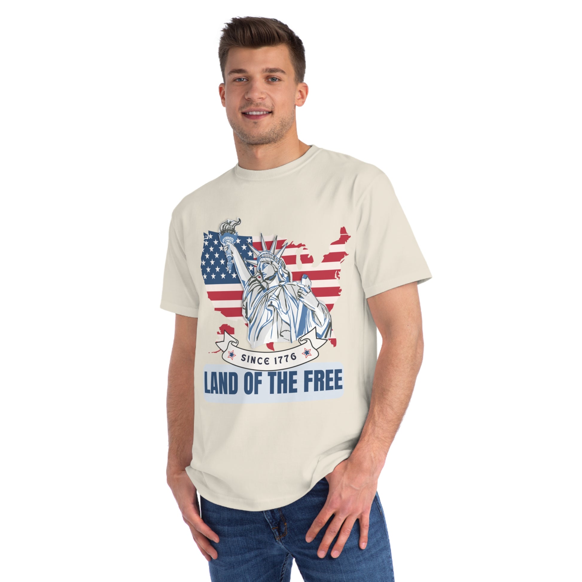 Organic Men's T-shirt - Land of The Free