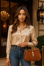 THE ANNA SUEDE SATCHEL