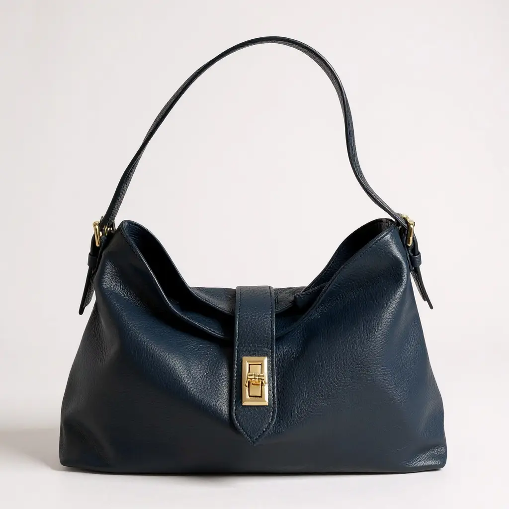 THE CLARA LEATHER SLOUCH BAG