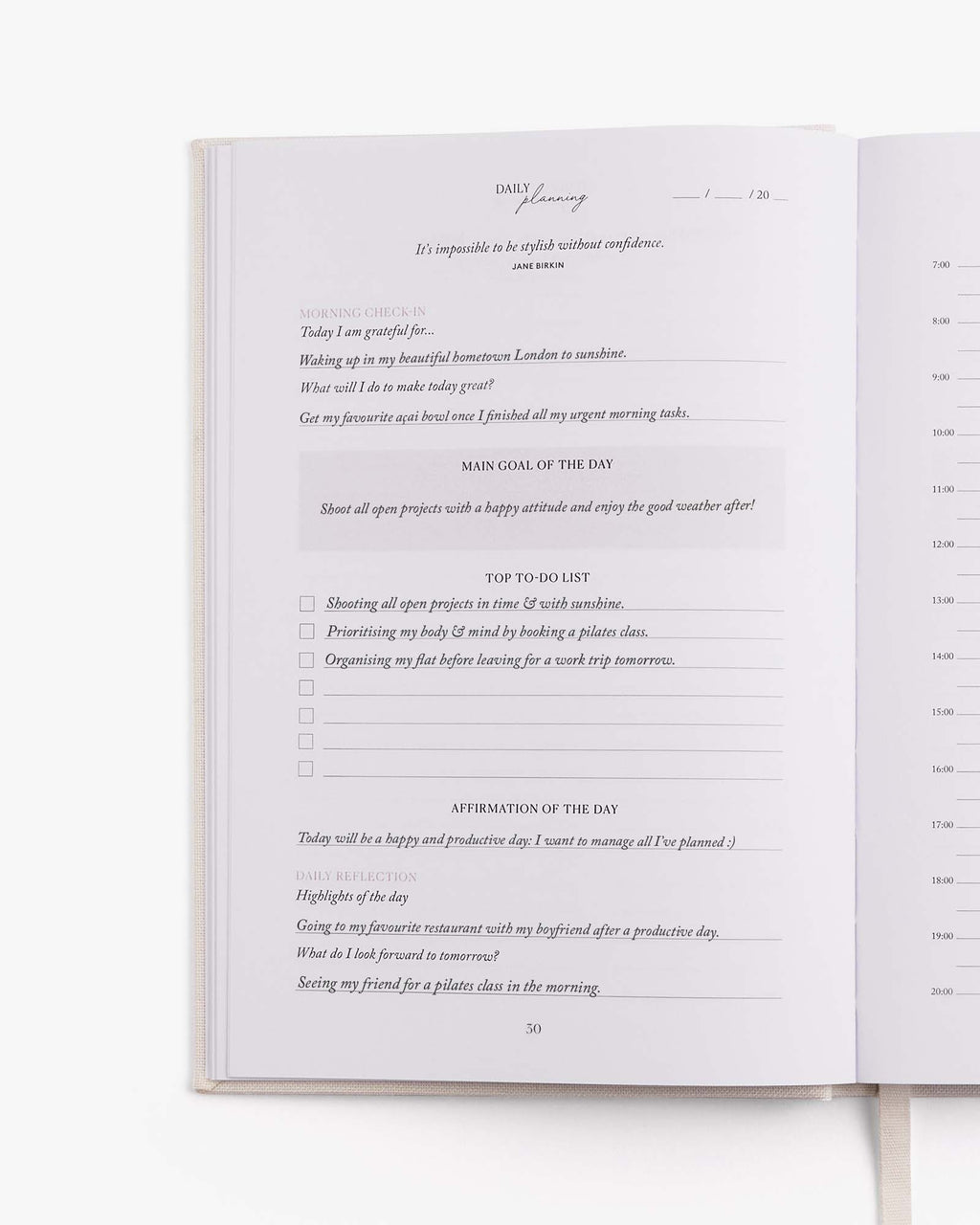 LIFE&Style Planner - Off-White