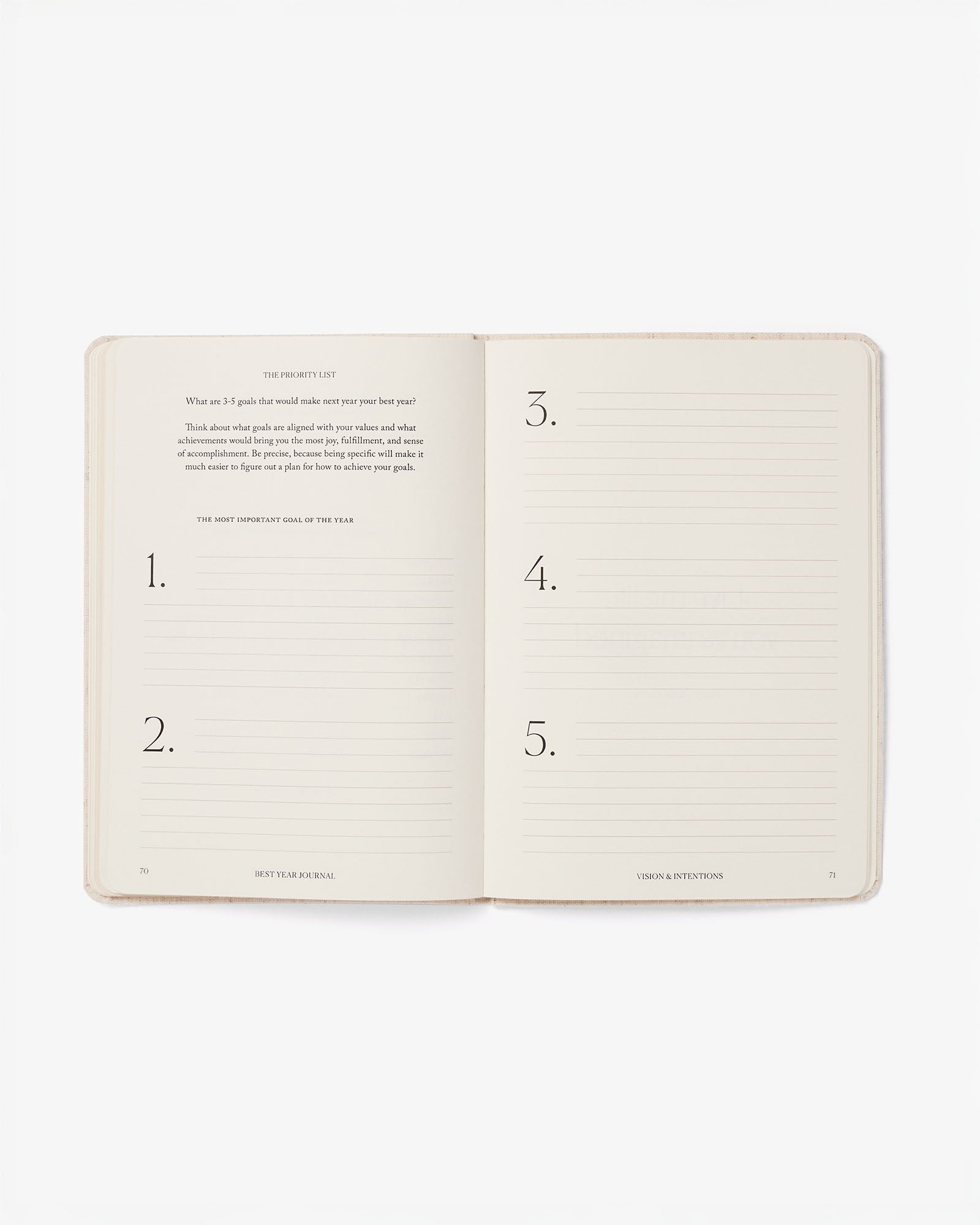 Best Year Journal Essential - Black