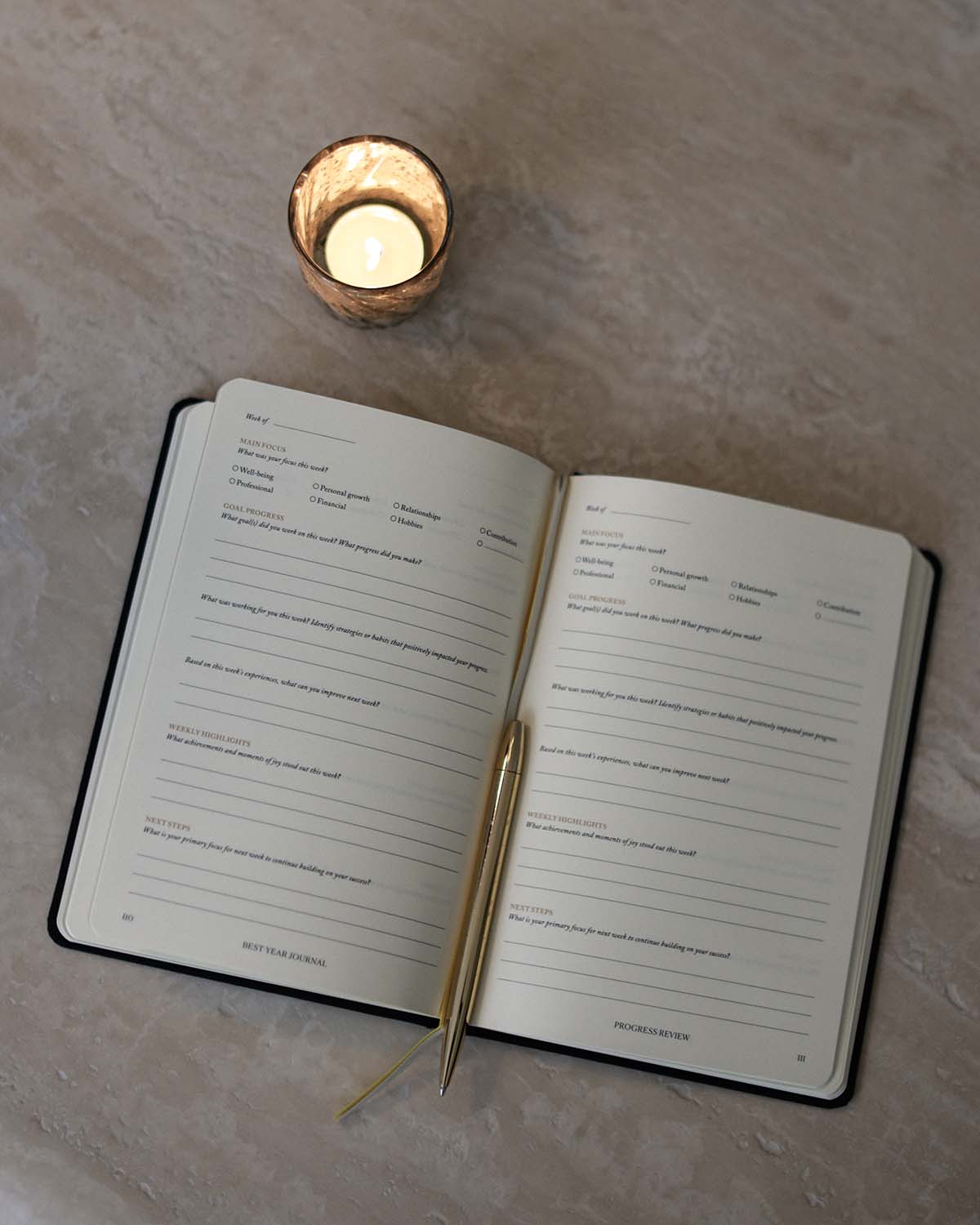 Best Year Journal - Blue 3rd Edition