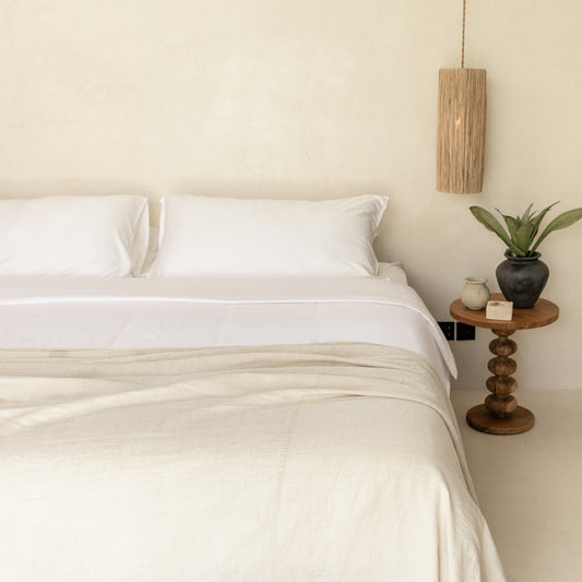 Organic Bamboo Sateen Bed Sheet Set - OEKO-TEX® 100
