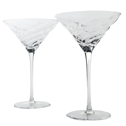 Vortex Martini Glass