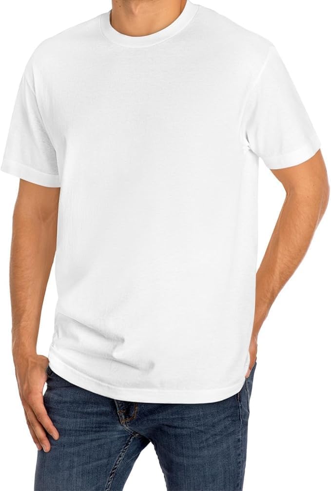 Premium Heavy Cotton T-Shirt | 100% Pure Cotton Tee |