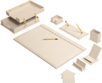 MOOG Classic Desk Organizer - Tan - 12 PCS