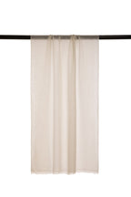 Beige Classic Lightweight Woven Cashmere Scarf