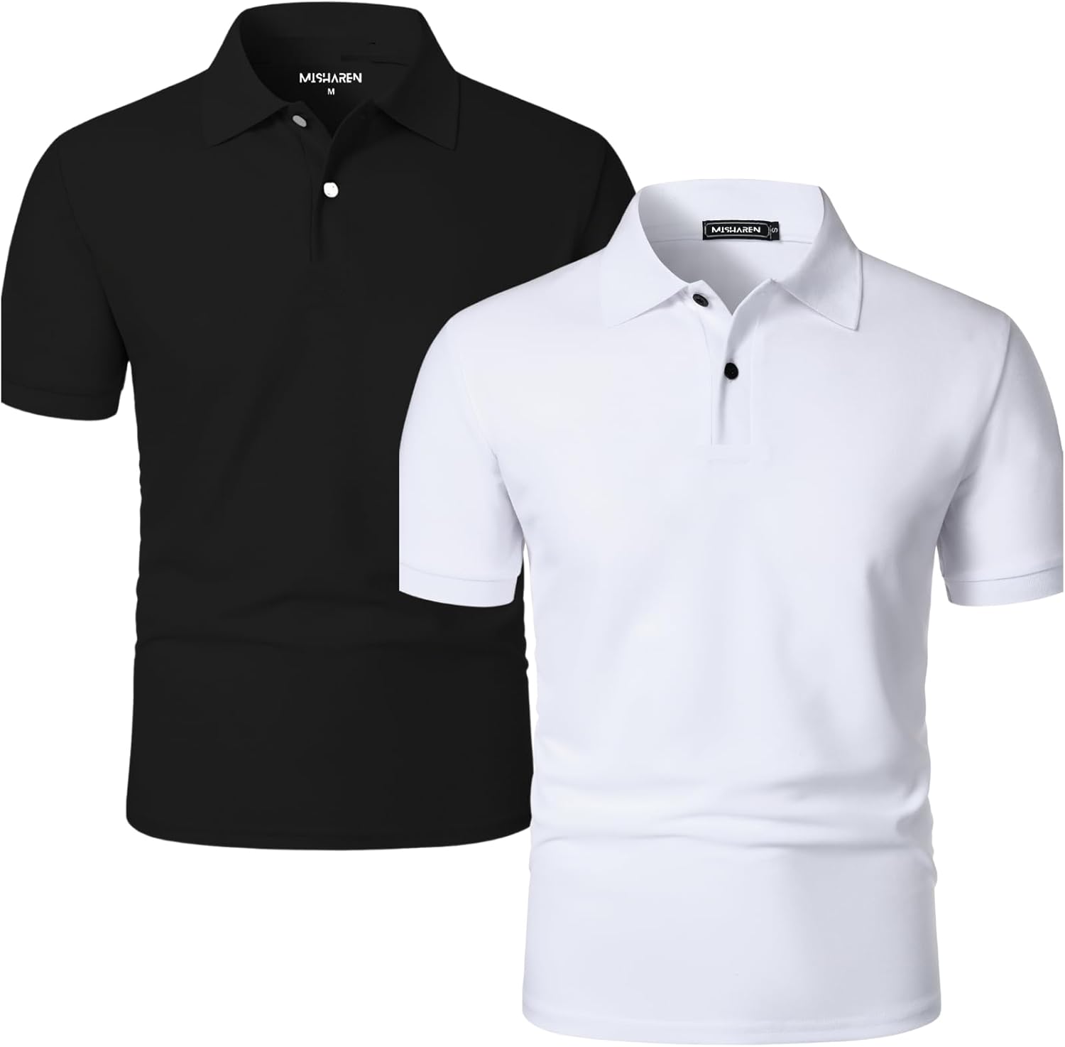 Pure Cotton 2Pcs Combo Polo T-Shirt