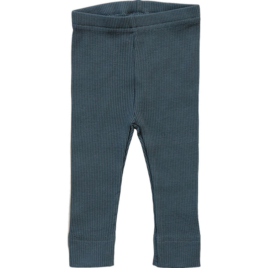 Charcoal Organic Leggings - 95% Organic Cotton