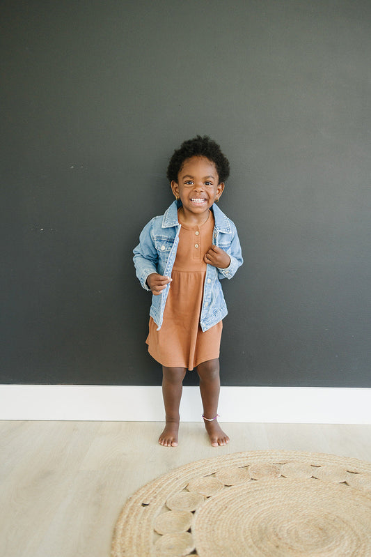 Mebie Baby Jean Jacket - The Peony Haus