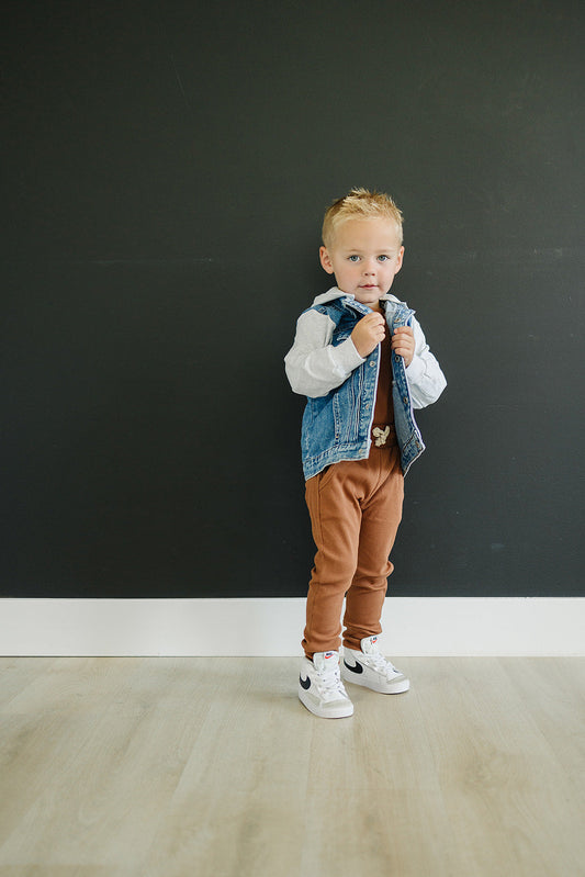 Mebie Baby Hooded Jean Jacket - The Peony Haus