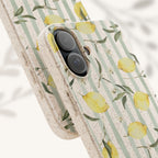 Plant based, biodegradable phone case - When life gives you lemons