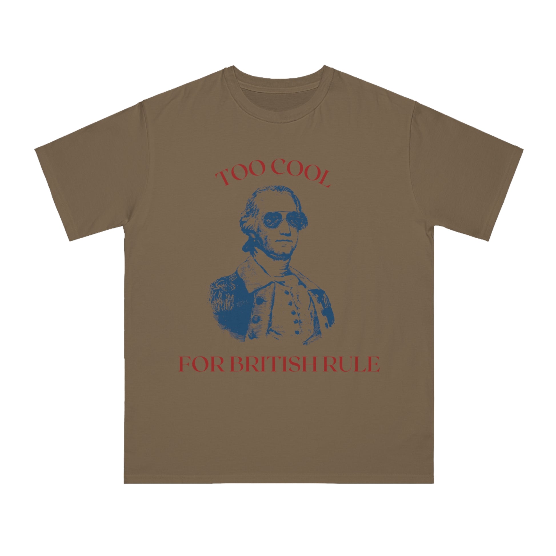 Organic Cotton Men's T-shirt - Too Cool for British Rule