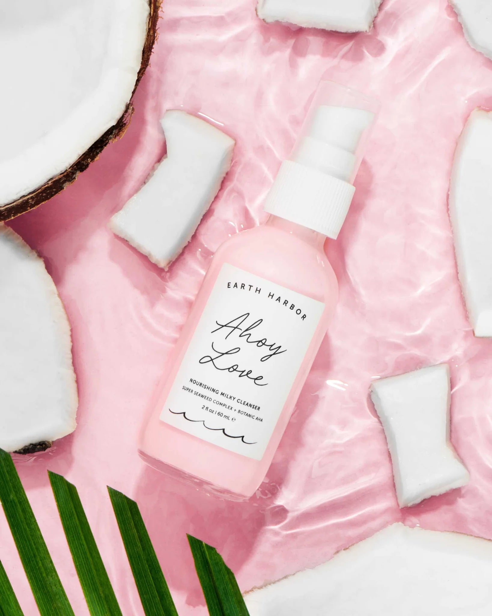 AHOY LOVE Nourishing Cleanser: Super Seaweed + Botanic AHAs - The Peony Haus