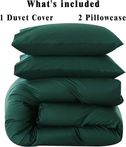 100% Organic Cotton Queen Duvet Cover - The Peony Haus