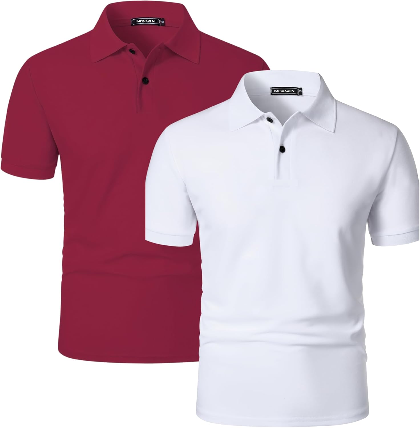 Pure Cotton 2Pcs Combo Polo T-Shirt