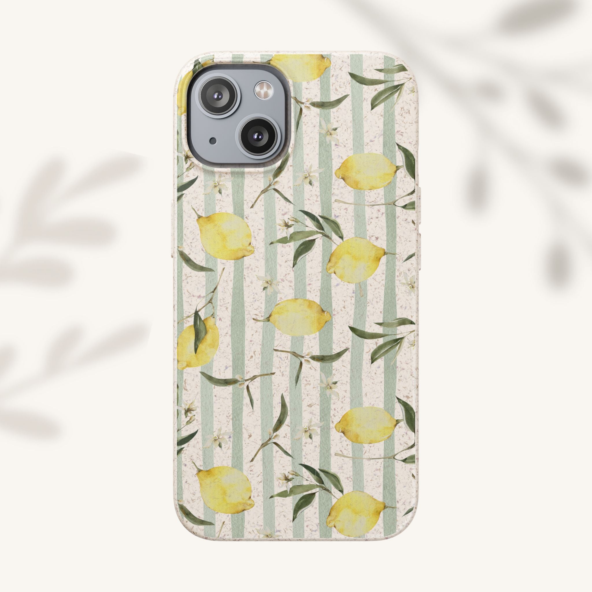Plant based, biodegradable phone case - When life gives you lemons
