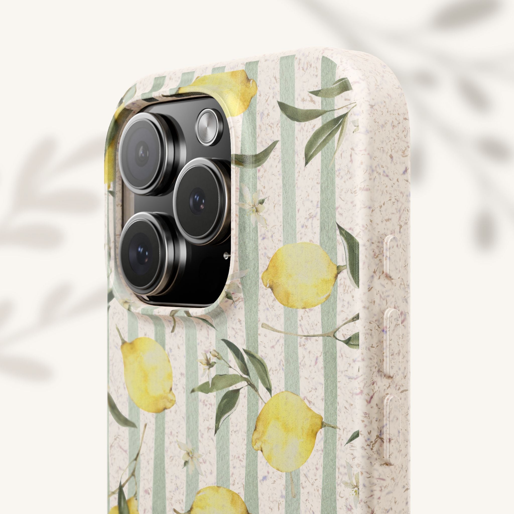 Plant based, biodegradable phone case - When life gives you lemons