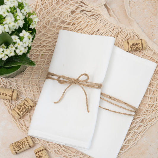 Flour Sack Napkins - The Peony Haus