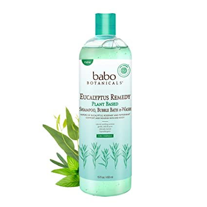 Babo Botanicals Eucalyptus Remedy Shampoo & Wash (15 Fl Oz/Pack)
