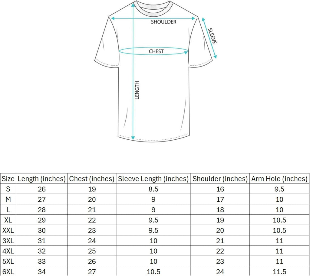 100% Pure Cotton T-Shirt (3-Pack) – Unisex Classic Crew Neck Tee for