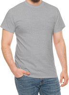 Premium Heavy Cotton T-Shirt | 100% Pure Cotton Tee |