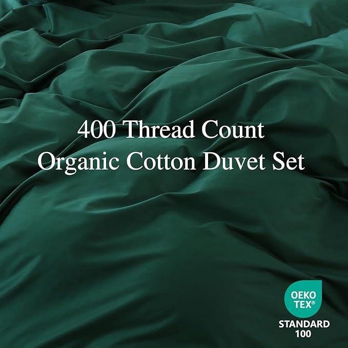 100% Organic Cotton Queen Duvet Cover