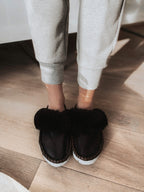 Onyx Black Slip Ons [Limited Edition]