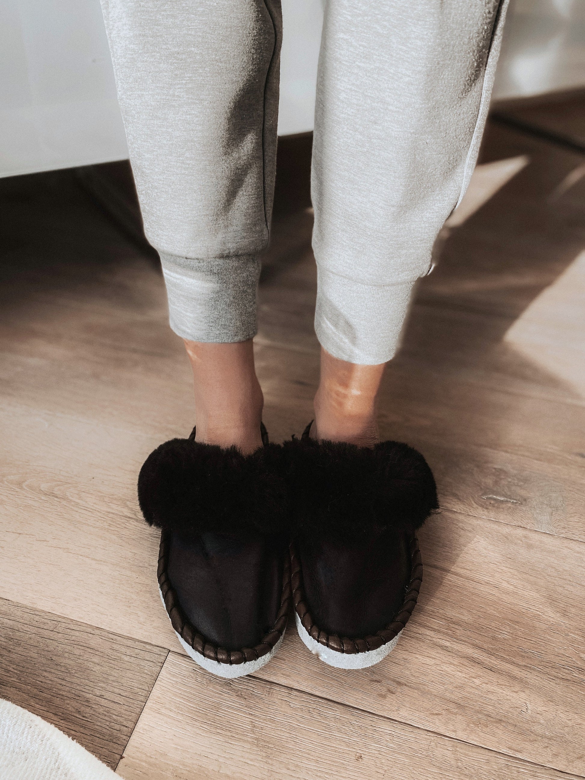 Onyx Black Slip Ons [Limited Edition] - The Peony Haus