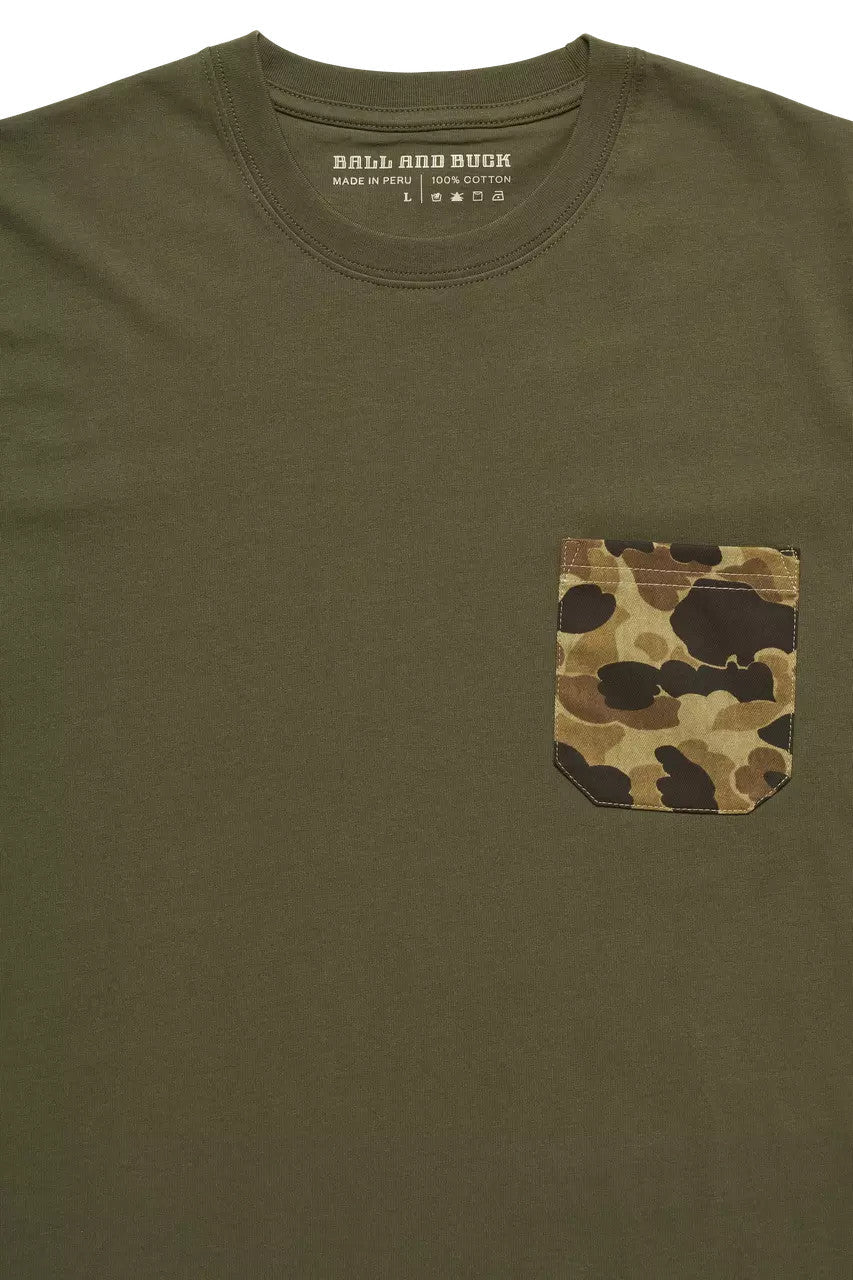 Camo Pocket Tee