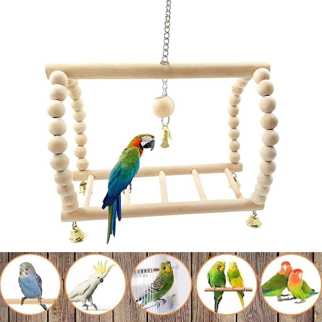 8 Pack Bird Toys for Cage Accessories