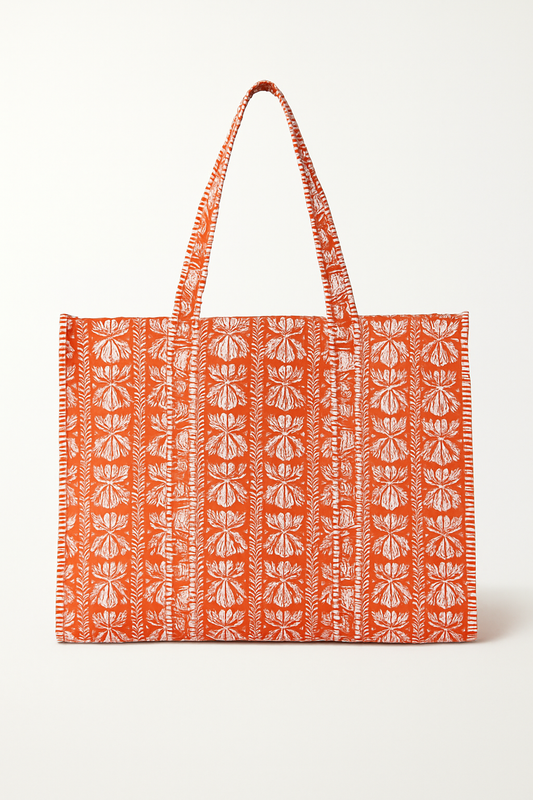 Orange Marigold Tote