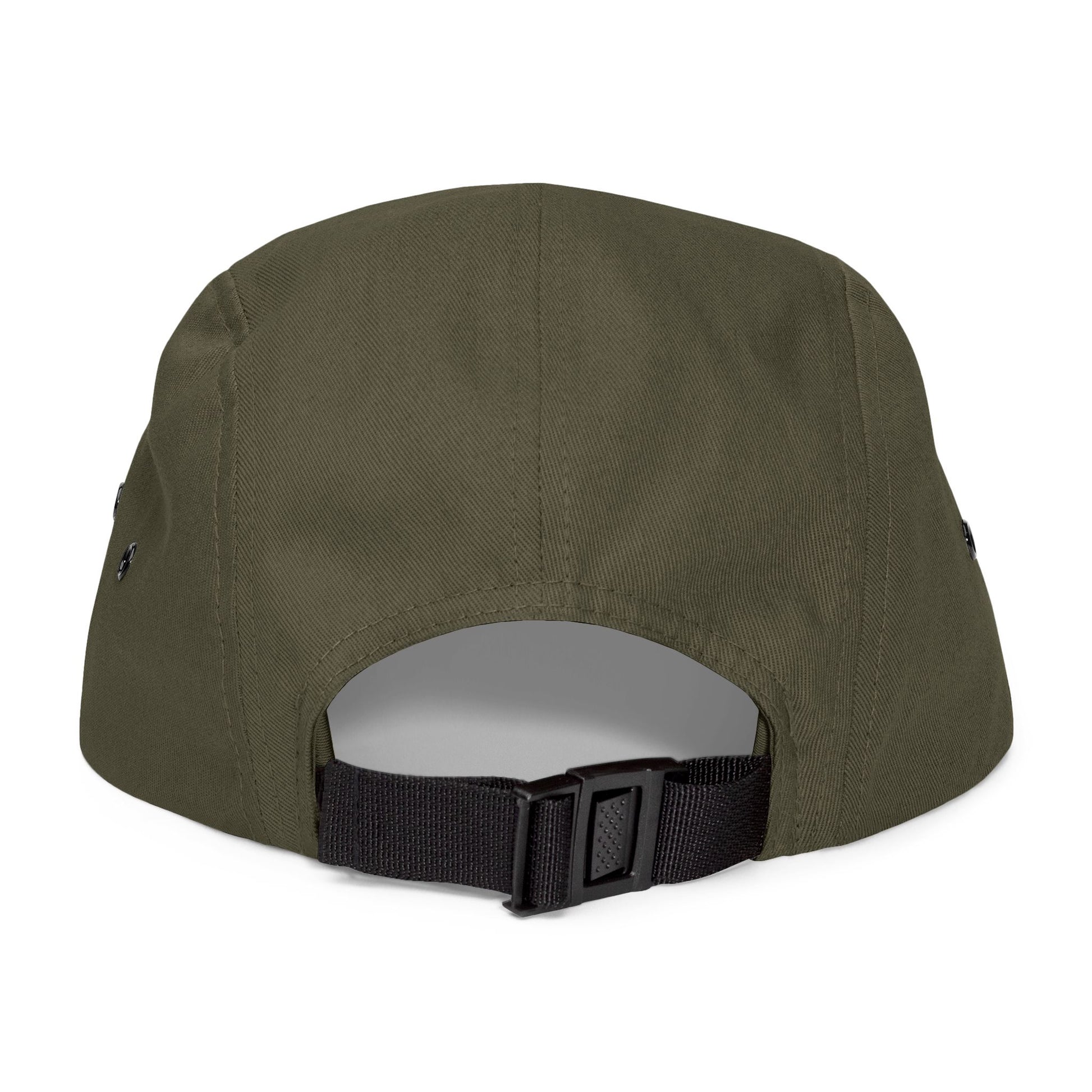 American Grown 5 Panel Cap, Embroidered Cap 100% Cotton