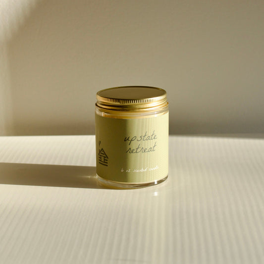An Upstate Retreat Beeswax Candle